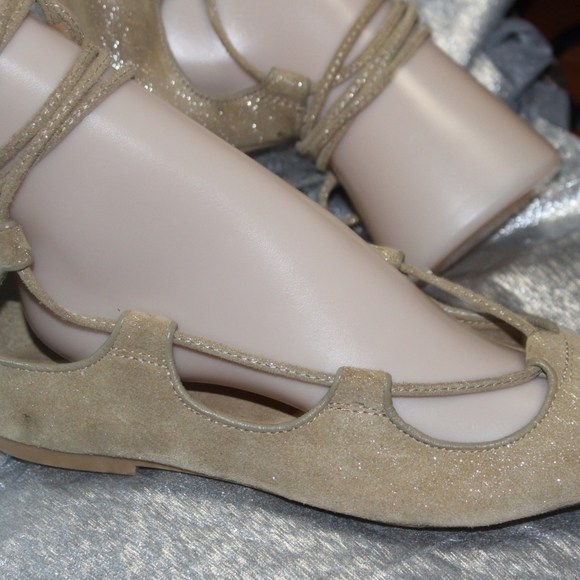 New Gap lace up ballet shoes - Picture 7 of 16